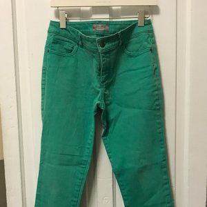 Bright Green Chico's Jeans